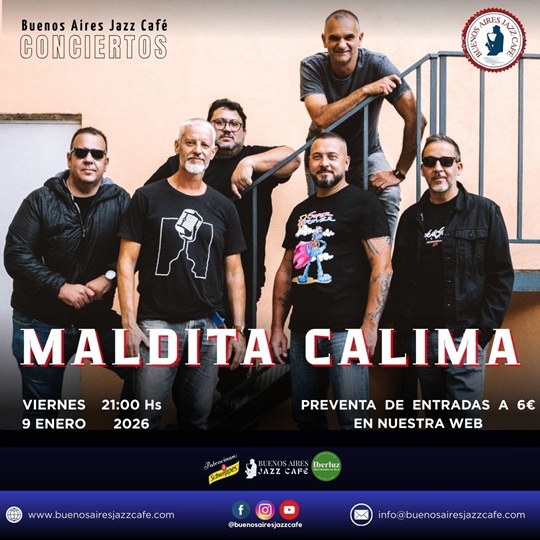 Lee más sobre el artículo Maldita Calima en Buenos Aires Jazz Café