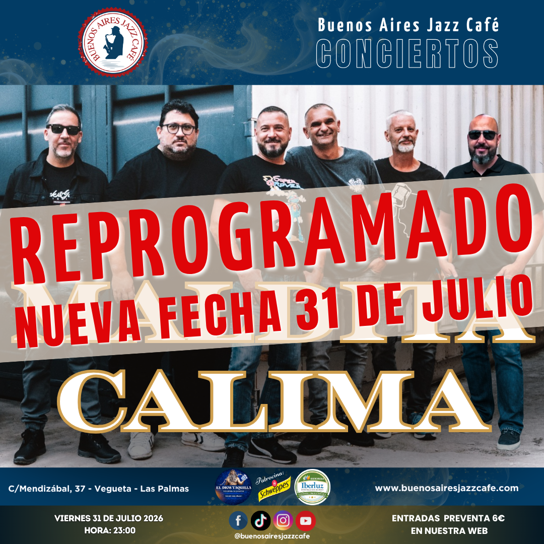 Lee más sobre el artículo Maldita Calima en el Buenos Aires Jazz Café